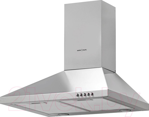 Изображение товара Вытяжка купольная Krona Brief 500 PB / КА-00005787 (нержавеющая сталь)