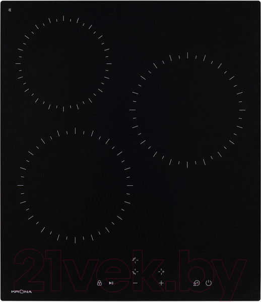 Изображение товара Электрическая варочная панель Krona Zauber 45 BL TK / КА-00005754