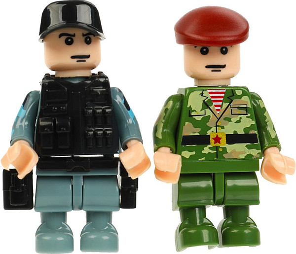 Изображение товара Элемент конструктора Город мастеров Спецназ / 18044-KK