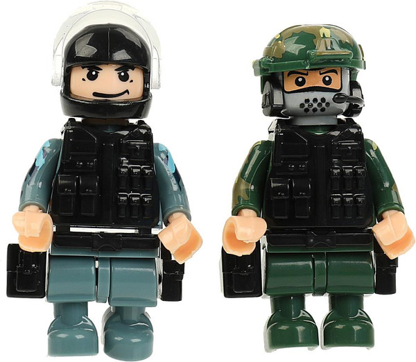 Изображение товара Элемент конструктора Город мастеров Спецназ / 18044-KK