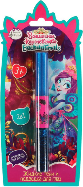 Изображение товара Набор детской декоративной косметики Милая Леди Энчантималс жидкие тени и подводка для глаз / YY76249EN