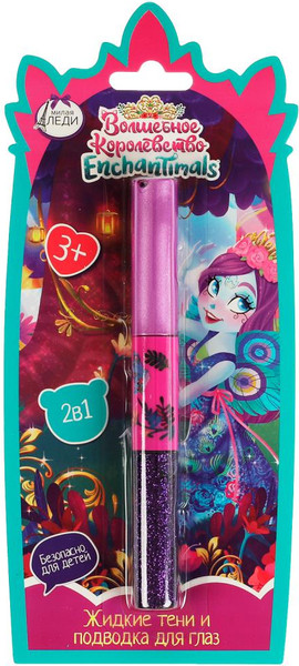 Изображение товара Набор детской декоративной косметики Милая Леди Энчантималс жидкие тени и подводка для глаз / YY76252EN