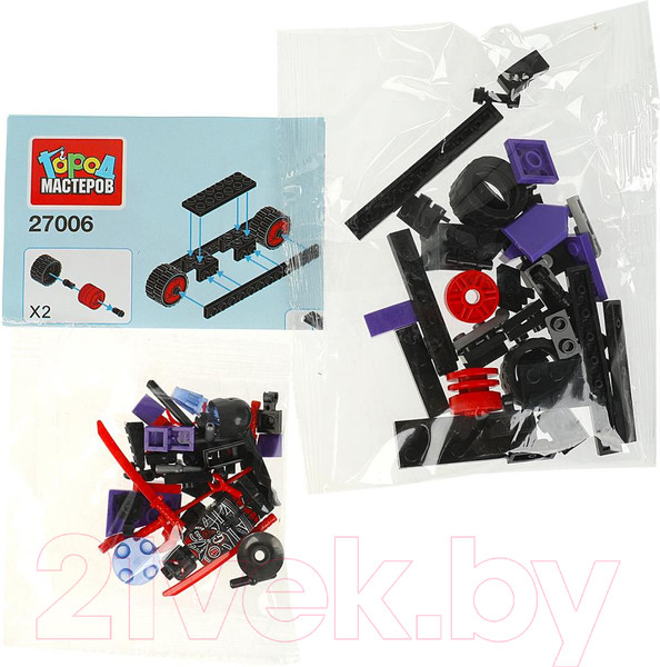 Изображение товара Конструктор Город мастеров Самурай на мотоцикле /  27006-CY