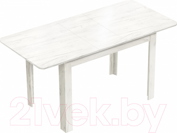 Изображение товара Обеденный стол Артём-Мебель СН-130.01 (дуб крафт белый)