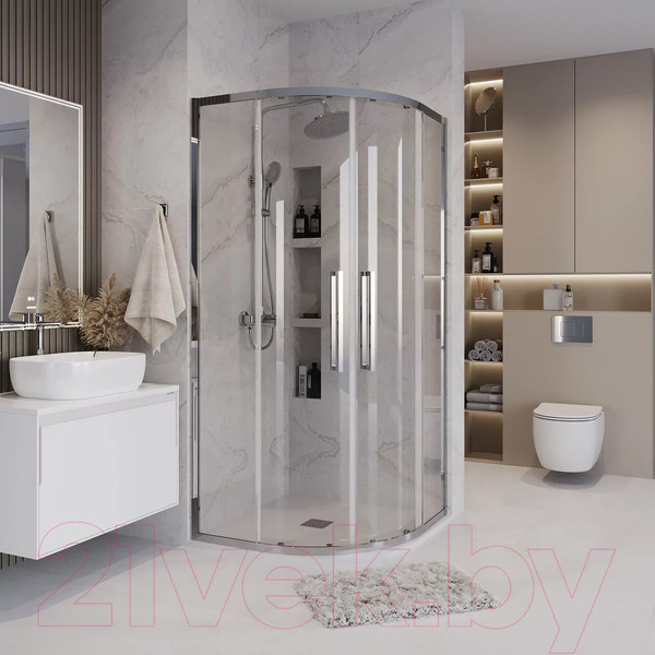 Изображение товара Душевой уголок Grossman Cosmo 80x80x195 / 301.K33.02.8080.10.00