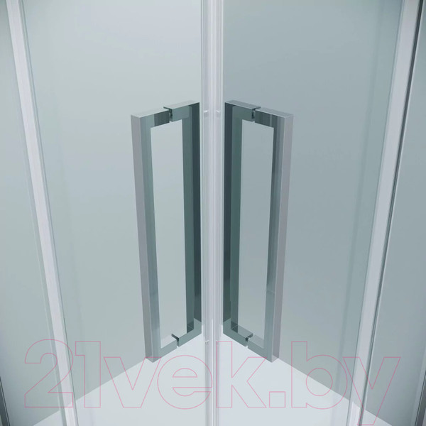 Изображение товара Душевой уголок Grossman Cosmo 80x80x195 / 300.K33.02.8080.10.00 (хром/прозрачное стекло)