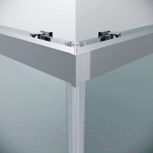 Изображение товара Душевой уголок Grossman Cosmo 80x80x195 / 300.K33.02.8080.10.00 (хром/прозрачное стекло)