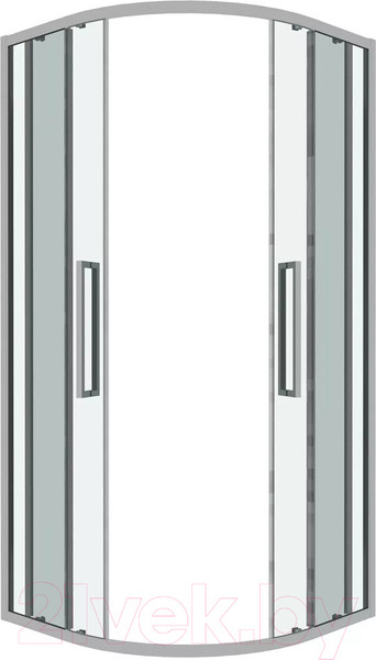 Изображение товара Душевой уголок Grossman Cosmo 100x100x195 / 301.K33.02.1010.10.00 (хром/прозрачное стекло)