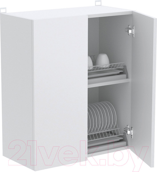 Изображение товара Шкаф навесной для кухни Артём-Мебель Мэри 600мм СН-114.199 (белый)