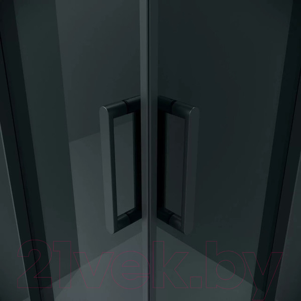 Изображение товара Душевой уголок Grossman Classic 80x80x195 / 300.K33.04.8080.21.10 (черный матовый/тонированное стекло)