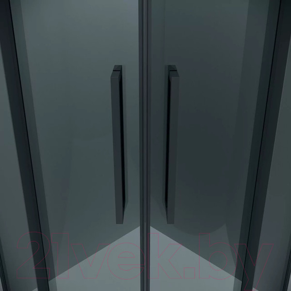 Изображение товара Душевой уголок Grossman Cosmo 80x80x195 / 301.K33.02.8080.21.10 (черный матовый/тонированное стекло)