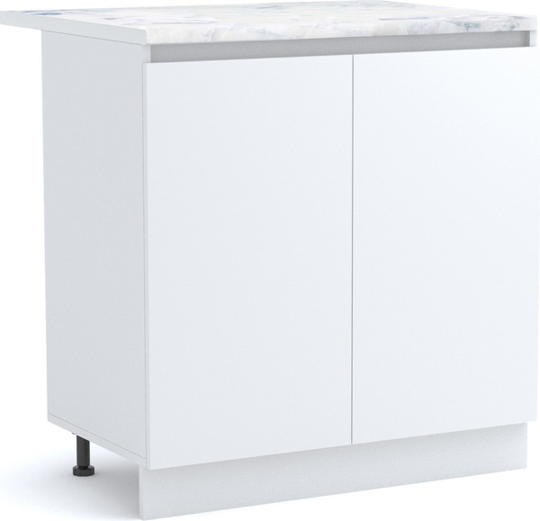 Изображение товара Шкаф-стол кухонный Артём-Мебель Мэри 800мм СН-114.231 (белый)