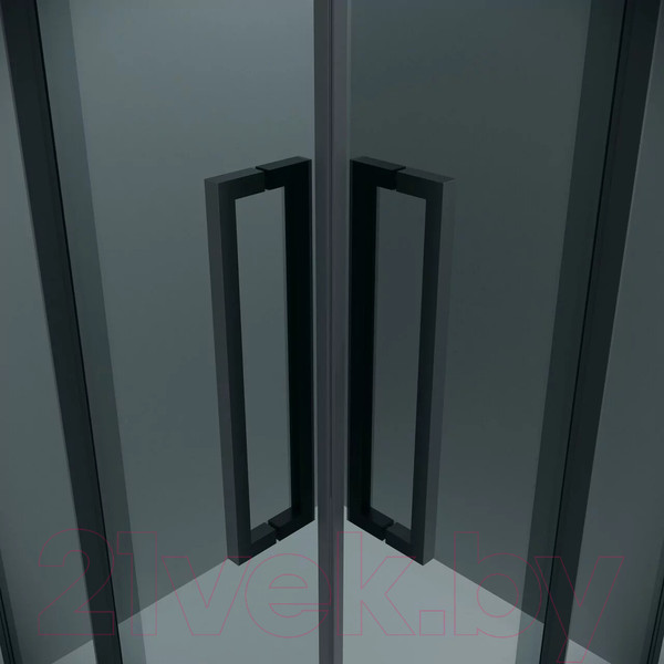 Изображение товара Душевой уголок Grossman Cosmo 80x80x195 / 300.K33.02.8080.21.10 (черный матовый/тонированное стекло)