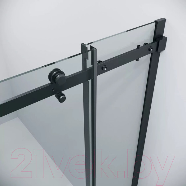 Изображение товара Душевой уголок Grossman Classic 80x80x195 / 300.K33.04.8080.21.00 (черный матовый/прозрачное стекло)