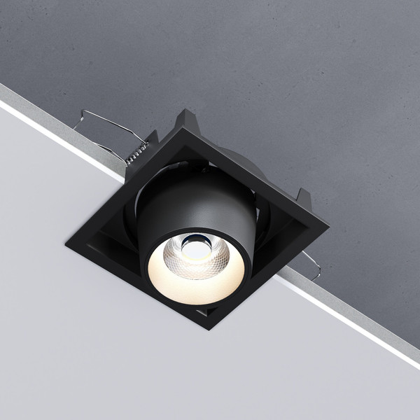 Изображение товара Точечный светильник Elektrostandard 25087/LED 8W 4000K (черный)