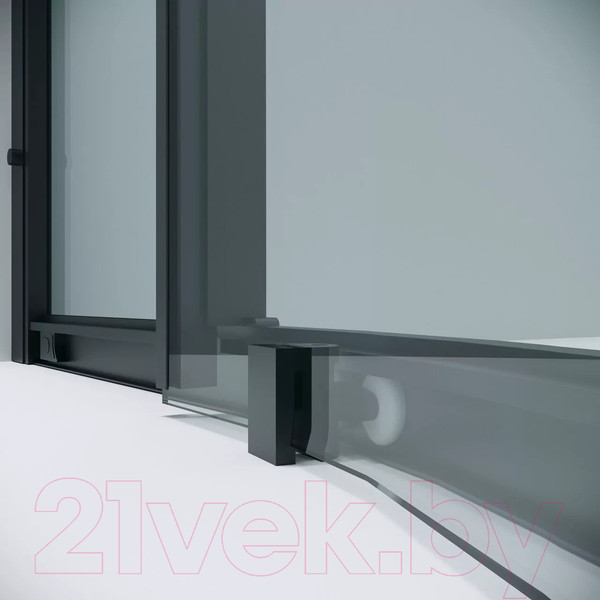 Изображение товара Душевой уголок Grossman Cosmo 100x100x195 / 301.K33.02.1010.21.00 (черный матовый/прозрачное стекло)