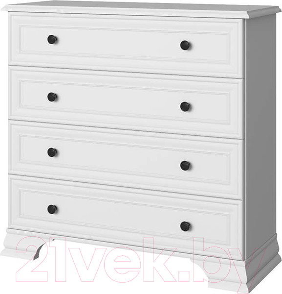 Изображение товара Комод Anrex Tiffany 4S (белый)
