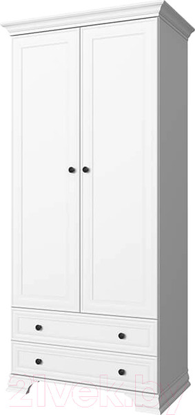 Изображение товара Шкаф Anrex Tiffany 2DG2S (белый)