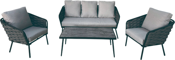 Изображение товара Комплект садовой мебели Garden Story Фокси / GS057 (антрацит/серый)