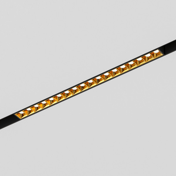Изображение товара Трековый светильник Elektrostandard Slim Magnetic Artas 18W 4000K 85104/01 (черный/золото)