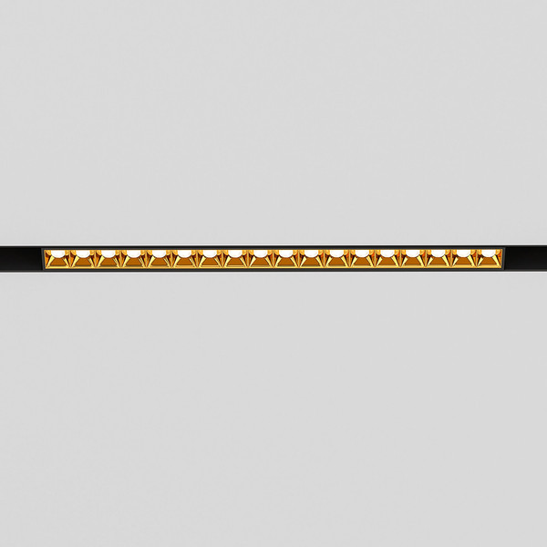 Изображение товара Трековый светильник Elektrostandard Slim Magnetic Artas 18W 4000K 85104/01 (черный/золото)