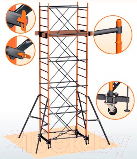 Изображение товара Вышка-тура Тапанар Вектор 1.2x2.0x19.6