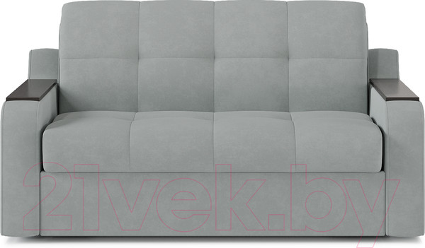 Изображение товара Диван Mebel-Ars Кэнди НПБ 120x200  (Vivaldi 06 светло-серый)