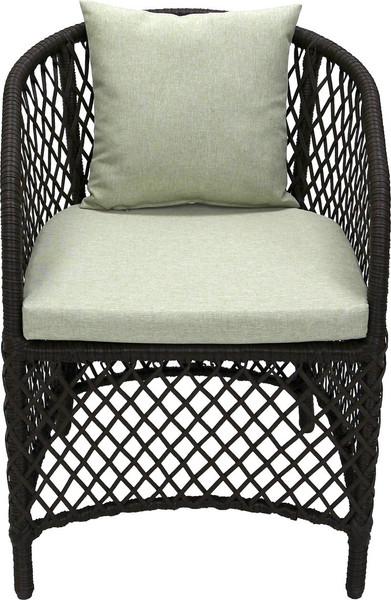 Изображение товара Кресло садовое Garden Story Сакраменто / СА0025 (черный/коричневый/estera-хамелеон)