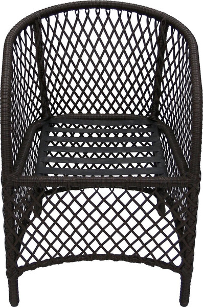 Изображение товара Кресло садовое Garden Story Сакраменто / СА0025 (черный/коричневый/estera-хамелеон)