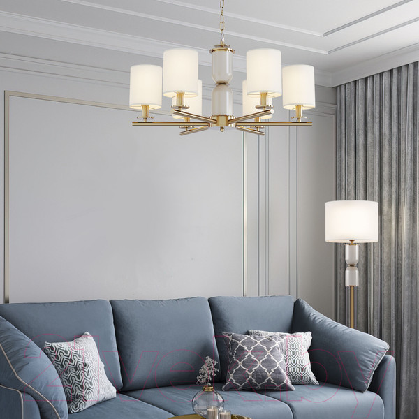 Изображение товара Люстра Евросвет 60146/6  (латунь)