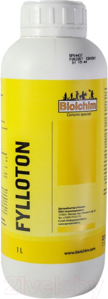Изображение товара Удобрение Biolchim Биостимулятор Филлотон (1л)