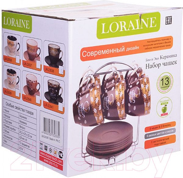 Изображение товара Набор для чая/кофе Loraine 23540