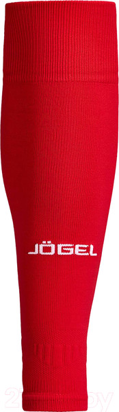 Изображение товара Гетры футбольные Jogel Match Footless Socks (Р-р 43-45, красный)