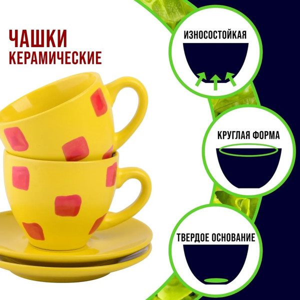 Изображение товара Набор для чая/кофе Loraine 30449