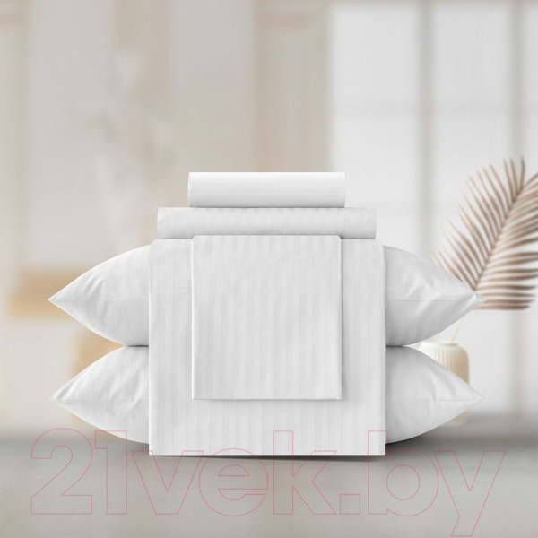 Изображение товара Комплект постельного белья Verossa Stripe 1.5сп Royal VRT 1565 00бел ST13 23