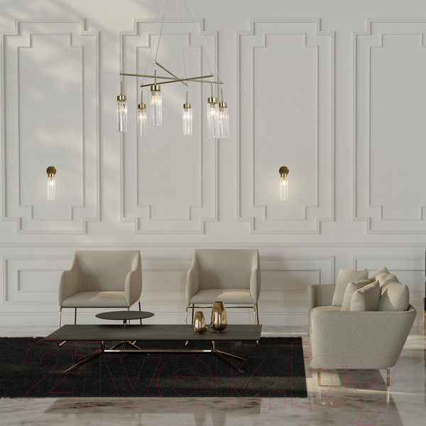 Изображение товара Люстра Евросвет 60163/6  (латунь)