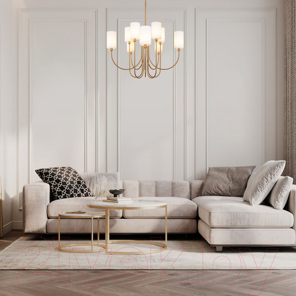 Изображение товара Люстра Евросвет 60164/10 (латунь)