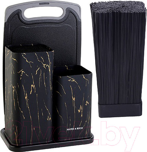 Изображение товара Подставка для ножей Mayer&Boch 31302 (с разделочной доской)