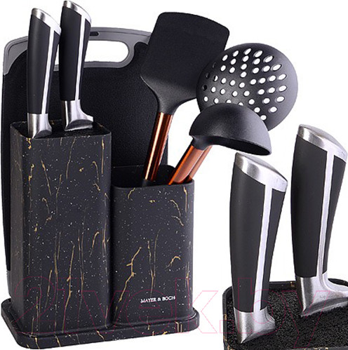 Изображение товара Подставка для ножей Mayer&Boch 31302 (с разделочной доской)