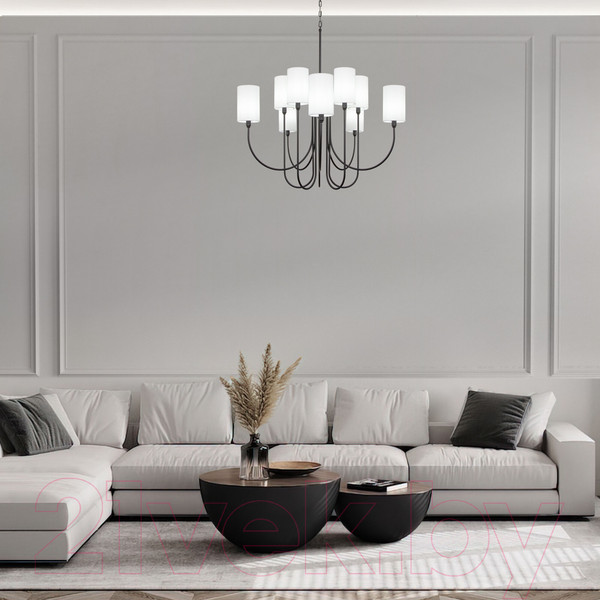 Изображение товара Люстра Евросвет 60164/10 (черный)