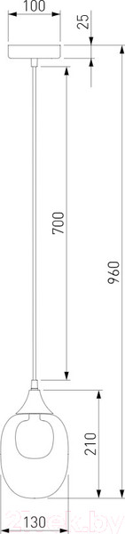 Изображение товара Потолочный светильник Евросвет 70216/1  (латунь)