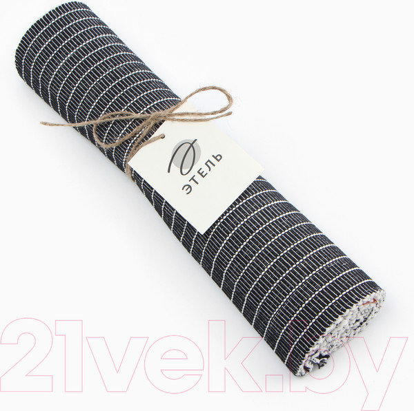 Изображение товара Дорожка на стол Этель 9621431 (33x182, серый)