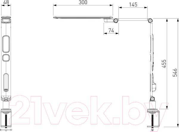 Изображение товара Настольная лампа Elektrostandard Intelligent TL70230 (черный)