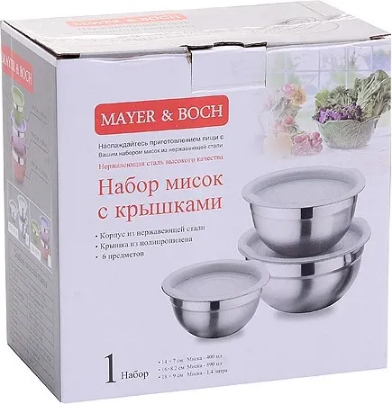 Изображение товара Набор мисок Mayer&Boch 30839
