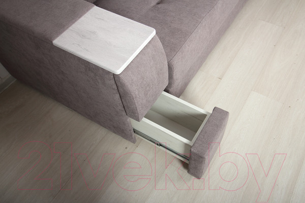 Изображение товара Диван DiArt Бруклин (велюр Atlanta Grey)