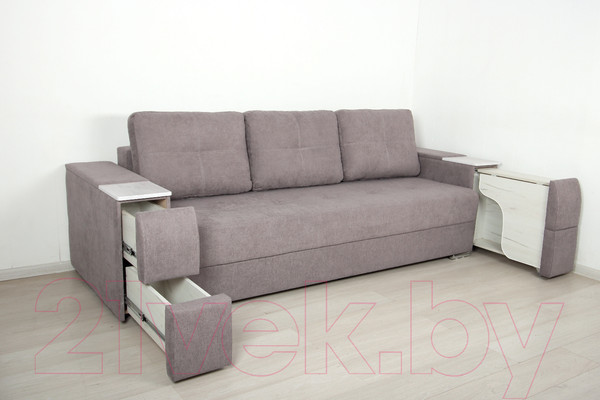 Изображение товара Диван DiArt Бруклин (велюр Atlanta Grey)