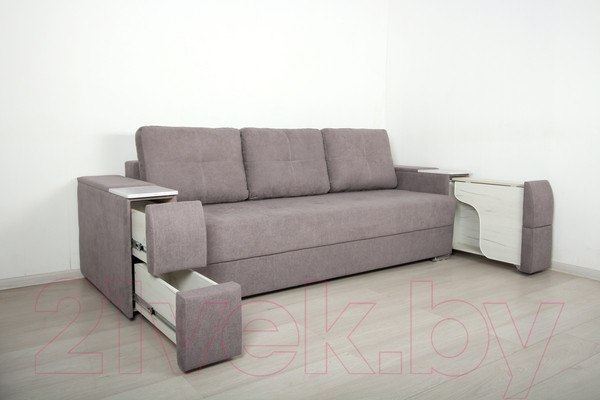 Изображение товара Диван DiArt Бруклин (велюр Atlanta Grey)