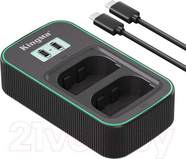 Изображение товара Зарядное устройство для аккумулятора для камеры Kingma BM058Q-LPE6 