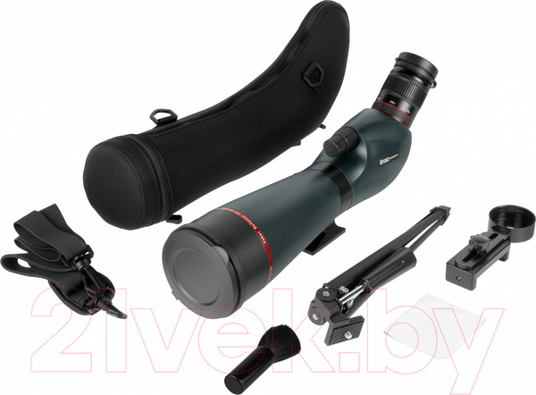 Изображение товара Подзорная труба Veber Defence 20-60x80D WP / 30931 (с сеткой)