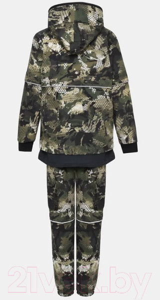 Изображение товара Костюм для охоты и рыбалки Huntsman Детский Антигнус летний Сорочка смесовая Зеленый питон (р-р 28-30/110-116)